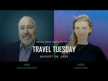 Screenshot of the Video "Travel Tuesday Ep 26: Dr. Susan Dupej on Cannabis Tourism, Hospitality & Agritourism"