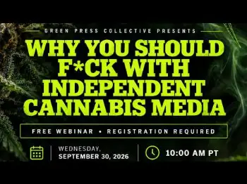 Screenshot of the Video "Green Press Collective - Why You Should F*ck With Independent Cannabis Media"