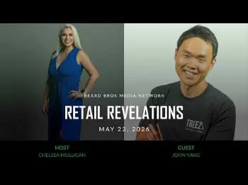 Screenshot of the Video "Retail Revelations Ep 13: Treez CEO John Yang Talks Winston & Cannabis Retail Growth"
