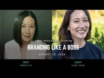 Screenshot of the Video "Branding Like A Boss Ep 24: Carol Tyson on Jaunty, Field Marketing & Cannabis Retail"