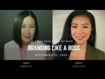 Screenshot of the Video "Branding Like A Boss Ep 25: Aisha Alves on Cannabis Hiring, Talent & Personal Branding"