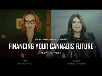 Screenshot of the Video "Financing Your Cannabis Future Ep 19: Building Embarc & Scaling Cannabis Retail w/ Lauren Carpenter"