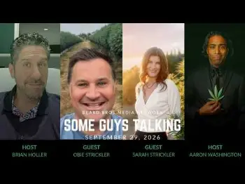 Screenshot of the Video "Some Guys Talking Ep 24: Grown Rogue Founders Obie & Sarah Strickler on Cannabis & Growth"