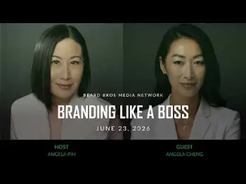 Screenshot of the Video "Branding Like A Boss Ep 22: KANHA CMO Angela Cheng on Building Cannabis Brands That Win"