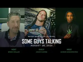 Screenshot of the Video "Some Guys Talking Ep 23: Jerome Baker x Kaleidoscope, Cannabis Culture & Collaboration"