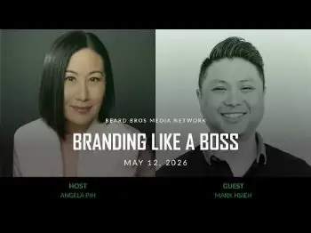 Screenshot of the Video "Branding Like A Boss Ep 21: Scaling a Premium Cannabis Brand with Rove’s Mark Hsieh"