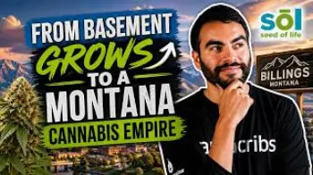 Screenshot of the Video "From Basement Grows to a Montana Cannabis Empire | Seed of Life"