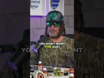 Screenshot of the Video "Dirty Arm Farm - Why Smoke the plant when you want the resin the question that ended the big joints."