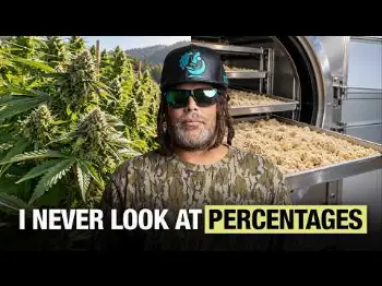 Screenshot of the Video "Stop Growing Weed. Start Growing for Hash. | Dirty Arm Farm"