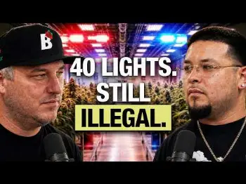 Screenshot of the Video "What Nobody Tells You About Growing Weed Illegally | Mechanics Farm"