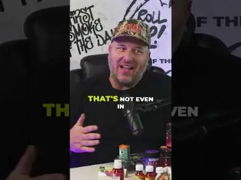 Screenshot of the Video "Dirty Arm Farm - You can't make ugly weed into good rosin as soon as you look at it, you know."