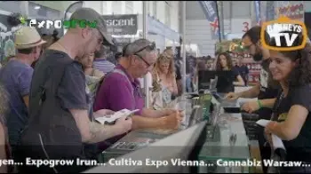 Screenshot of the Video "Barneys Farm @ EXPOGROW 2018 IRUN"