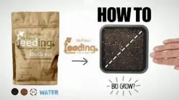Screenshot of the Video "HOW TO - Mix Organic Nutrients - Green House Feeding BioGrow"