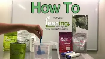 Screenshot of the Video "HOW TO - Mix Hydroponic Nutrients - Green House Feeding Mineral Line"