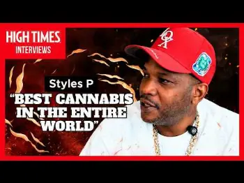 Screenshot of the Video "Styles P: "I Don't Have a Favorite Strain" | Spitfire with Shirley Ju"
