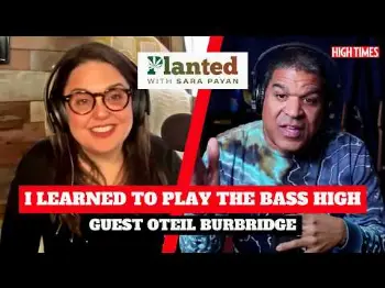 Screenshot of the Video "Oteil Burbridge — 40 Years of Bass, One Plant | Planted with Sara Payan EP 8"
