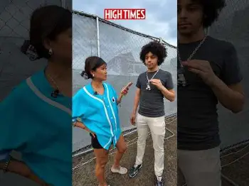 Screenshot of the Video "Running out of weed? "I could go without smoking""