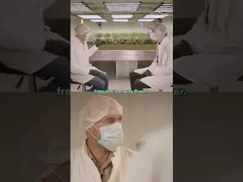 Screenshot of the Video "F1 Cannabis Seeds vs. Clones | Cannabis Conversations with Max at Bioleaf"