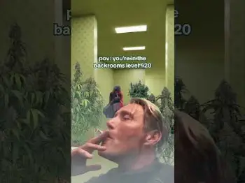 Screenshot of the Video "POV: You Found Level 420"