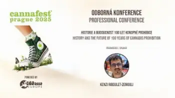 Screenshot of the Video "Historie a budoucnost 100 let konopné prohibice"