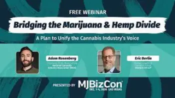 Screenshot of the Video "Bridging the Marijuana and Hemp Divide: A Plan to Unify the Cannabis Industry’s Voice"