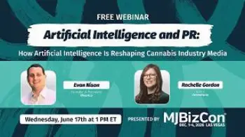 Screenshot of the Video "How AI & PR How Artificial Intelligence Is Reshaping Cannabis Industry Media"