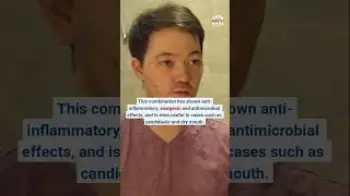 Screenshot of the Video "CBD Infused Mouthwash Improves Oral Health, Study Finds"