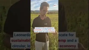 Screenshot of the Video "“It is literally the self sufficiency of a country that is behind here, on almost all levels""