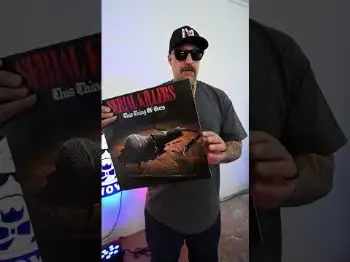 Screenshot of the Video "New SK Vinyl for ‘This Thing of Ours’ 🩸💿 exclusively on www.breal.tv ‼️limited supply"