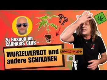 Screenshot of the Video "AKTEN wälzen und bloß KEINE WURZELN schlagen: CANNABIS-CLUBS im BEHÖRDEN-DSCHUNGEL"