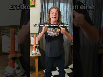 Screenshot of the Video "Michas drogenpolitischer Kommentar vom 23. September 2026"