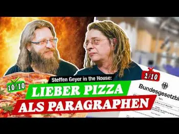 Screenshot of the Video "Ein GESETZ für die KATZ' und 'ne PIZZA für den GEYER - Ist das CanG noch zu retten?"