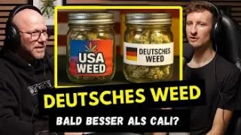 Screenshot of the Video "Warum deutsche Clubs bald besseres Cannabis haben als die USA"