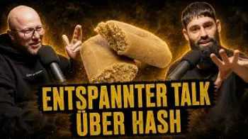 Screenshot of the Video "Deutschlands neuer Hasch Hype - Von der marokkansichen Knetplatte zu High End Dry Sift und Piattella"