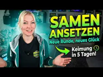 Screenshot of the Video "Du willst Samen ansetzen? So keimen deine Samen garantiert in 5 Tagen!"