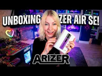 Screenshot of the Video "Arizer Air SE Unboxing: dieser Verdampfer hat ein geniales Feature! (wechselbarer Akku)"