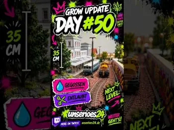 Screenshot of the Video "🌱 Grow Update – Day #50"