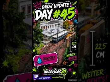 Screenshot of the Video "🌱 Grow Update – Day #45"