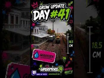 Screenshot of the Video "🌱 Grow Update – Day #41"
