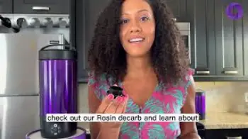 Screenshot of the Video "Decarboxylating Concentrates for Edibles (Cannabutter Alternative)"