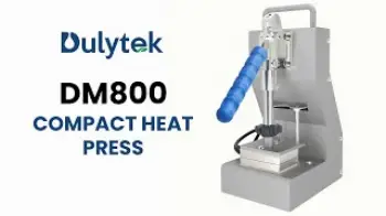Screenshot of the Video "Dulytek DM800 Personal Heat Press Machine, 1350 lbs: How To Use It"