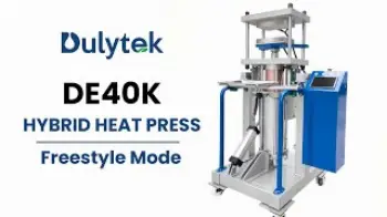 Screenshot of the Video "Dulytek DE40K Heat Press Machine How To Part 1: Freestyle Mode"