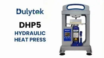 Screenshot of the Video "Dulytek DHP5 5 Ton Hydraulic Heat Press - How To Use It"