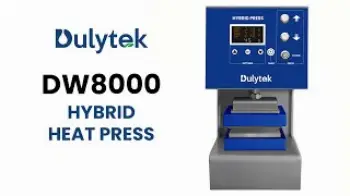 Screenshot of the Video "Dulytek DW8000 Hybrid Heat Press, 4 Ton - How To Use It"