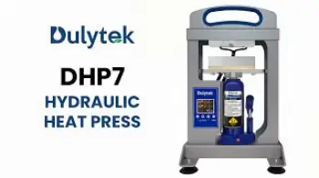 Screenshot of the Video "Dulytek DHP7 7 Ton Heat Press Machine - How To Use It"