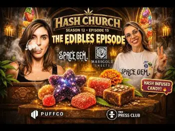 Screenshot of the Video "Hash Church Season 12 Episode 15. The Edible Episode"