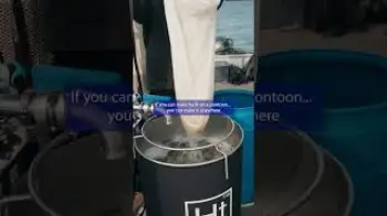 Screenshot of the Video "They said you can wash anywhere, so we took the BubbleTek out to sea"