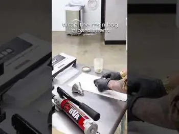 How to Do Clear Tech Rosin Pressing #Shorts