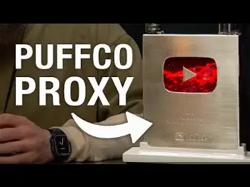 Screenshot of the Video "Smoking Out of a Youtube Play Button"