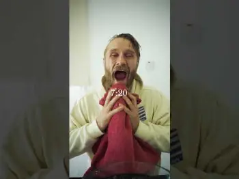 Screenshot of the Video "Routine eines Champs 💚🫡 #purize #aktivkohlefilter #routine #niklasstolze"